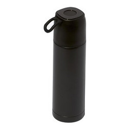 Claps 52065 - Dikili Matte Vacuum Flask with Integrated Mug