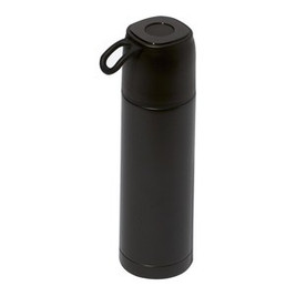 Claps 52065 - Dikili Matte Vacuum Flask with Integrated Mug