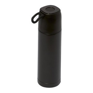 Claps 52065 - Dikili Matte Vacuum Flask with Integrated Mug