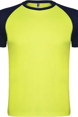 Roly R6650 - Indianapolis unisex sportshirt met korte mouwen