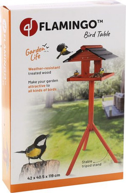 Flamingo f-101706 - Mangeoire avec support - Bois