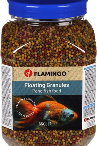 Flamingo f-1030469 - Nourriture détang Beige Vert Rouge