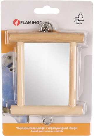 Flamingo f-1030901 - Jouet pour perruches Miroir