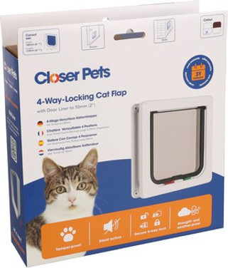 Pet Mate® f-500748 - Accès Libre pour Chats à Domicile