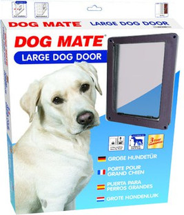 Pet Mate® f-50072314 - Quiet Lockable Dog Door with Transparent Flap