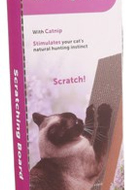 Flamingo f-500340 - Carte à Gratter avec Herbe à Chat Incluse