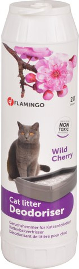 Flamingo f-501066 - Parfum Frais pour Litière au Cerisier Sauvage