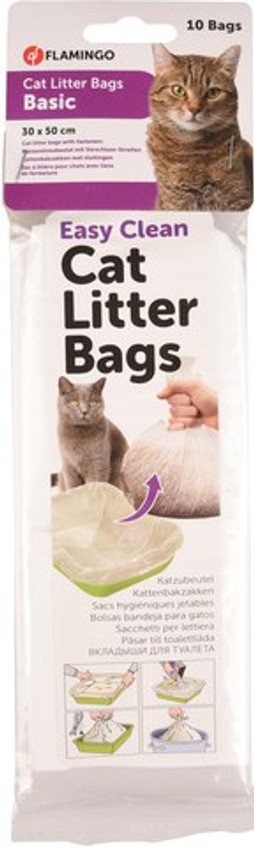 Flamingo f-500776 - Sacs à litière pour chats