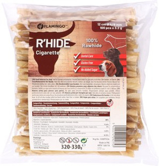 Flamingo f-500778 - Friandises Cigarette12cm 3-3,5gr / 100 pcs 320-330gr