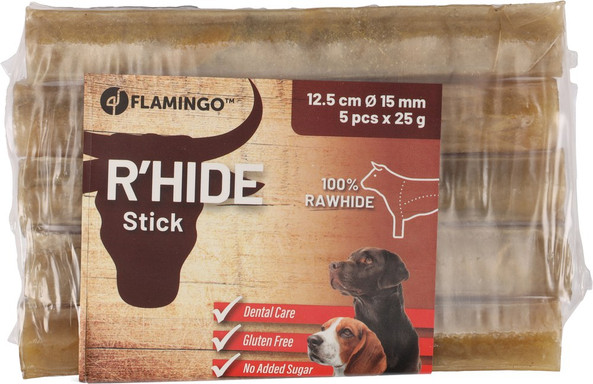 Flamingo f-503120 - Friandises Bâton12,5cm 25gr / 5 pcs 125gr