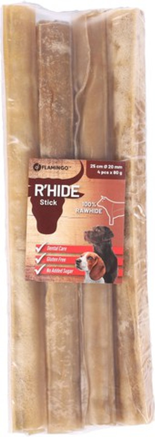 Flamingo f-503123 - Friandises Bâton25cm 80gr / 4 pcs 320gr