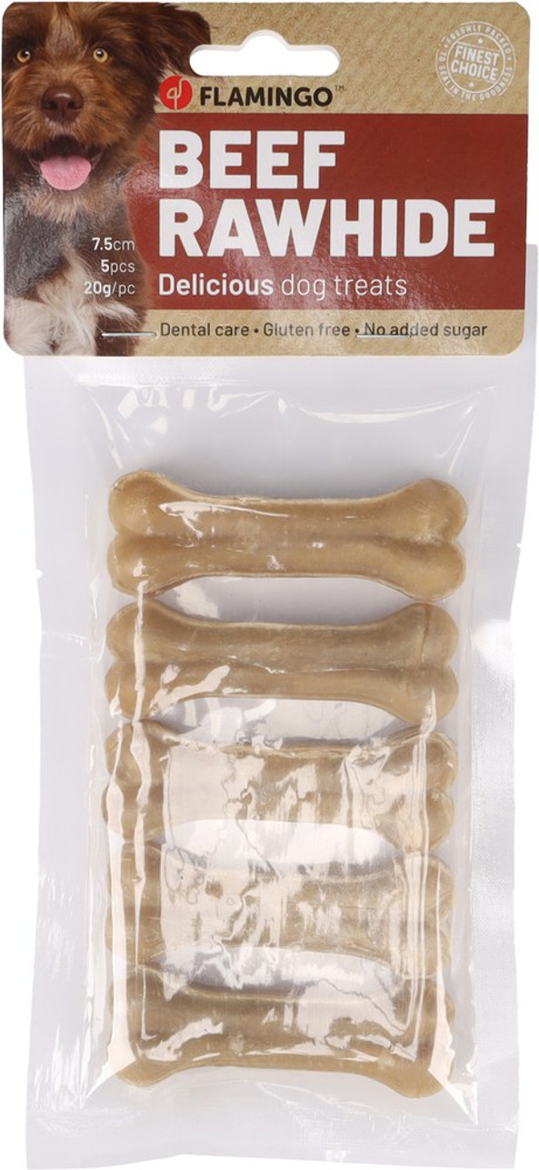 Flamingo f-503319 - Friandises Premium Os7,5cm 20gr / 5 pcs 100gr