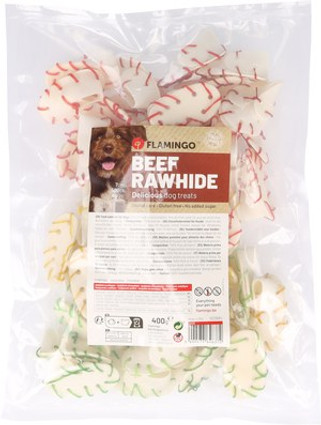 Flamingo f-503684 - Friandises Texas Chaussure Blanc 7cm 8gr / 50 pcs 400gr