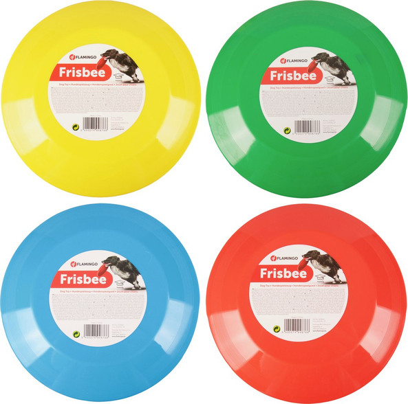 Flamingo f-503612 - Colorful Canine Exercise Frisbee Toy