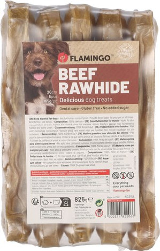 Flamingo f-503158 - Friandises Os20cm 165gr / 5 pcs 825gr