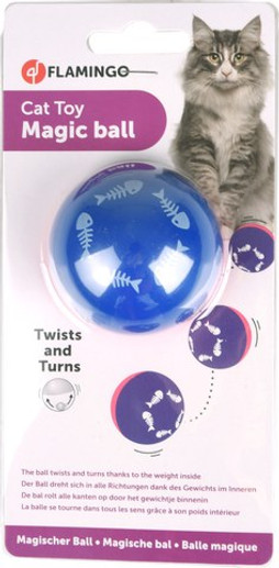 Flamingo f-504198 - Enchanting Fish Pattern Cat Play Ball