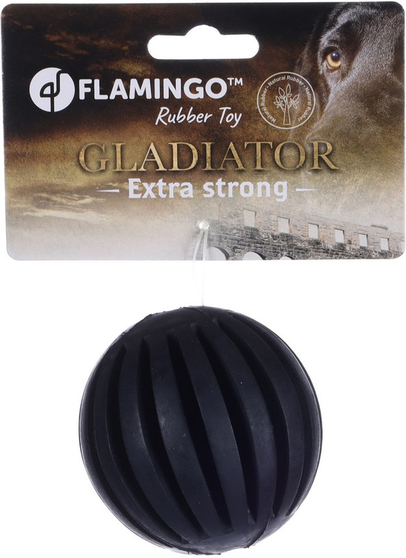 Flamingo f-503807 - Dental Care Fetch Ball for Dogs