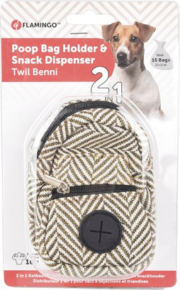 Flamingo f-519188 - Distributeur pour friandises avec sacs à déjections