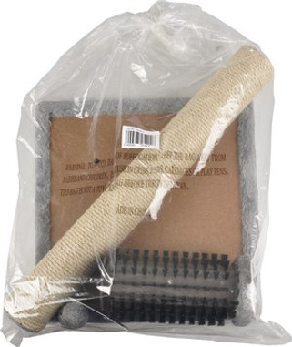 Flamingo f-560610 - Arbre à Chat avec Brosse et Jouet Intégré