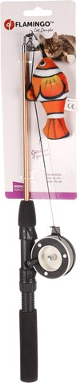 Flamingo f-561341 - Jouet Poisson clown Canne à pêche