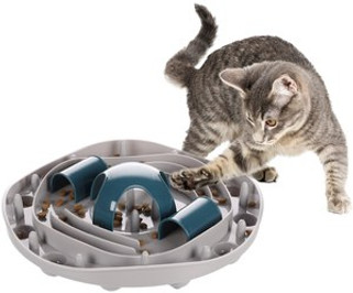 Flamingo f-561350 - Distributeur de Friandises pour Chats Hanto Grijs