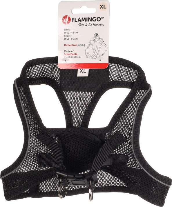 Flamingo f-522148 - Harnais Confort Sécurité Réfléchissant pour Chiens