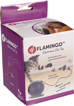Flamingo f-561375 - Jouet électronique Souris avec balle foncé