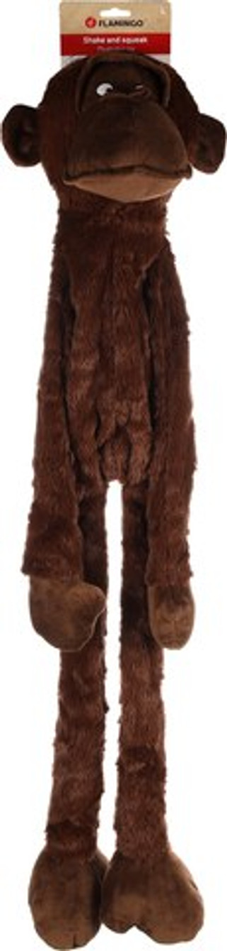 Flamingo f-522339 - Jouet Singe Doux avec Sifflet pour Chiens