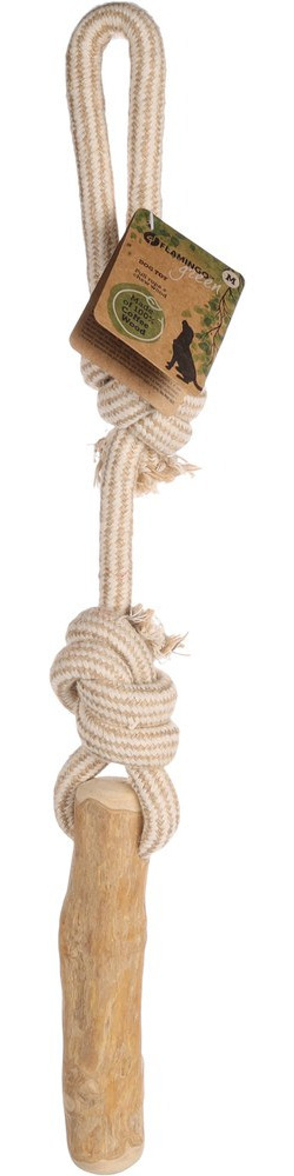 Flamingo f-522307 - Jouet Bâton Corde à tirer clair