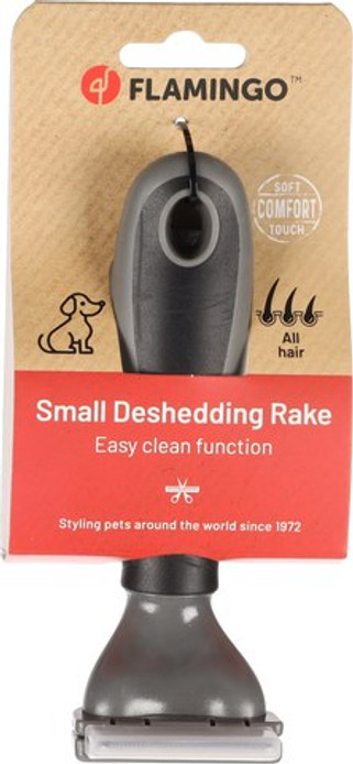Flamingo f-522394 - Brosse Épilation Chien Pratique et Ergonomique
