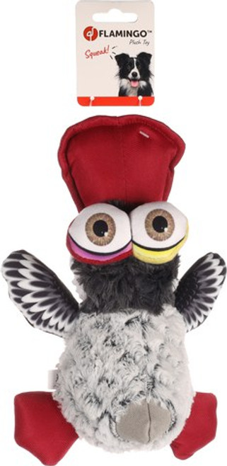Flamingo f-522367 - Jouet Peluche Oie Grise Siffleur pour Chiens