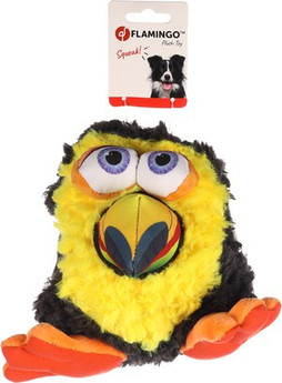 Flamingo f-522361 - Plush Squeaky Toucan Dog Toy for Endless Fun