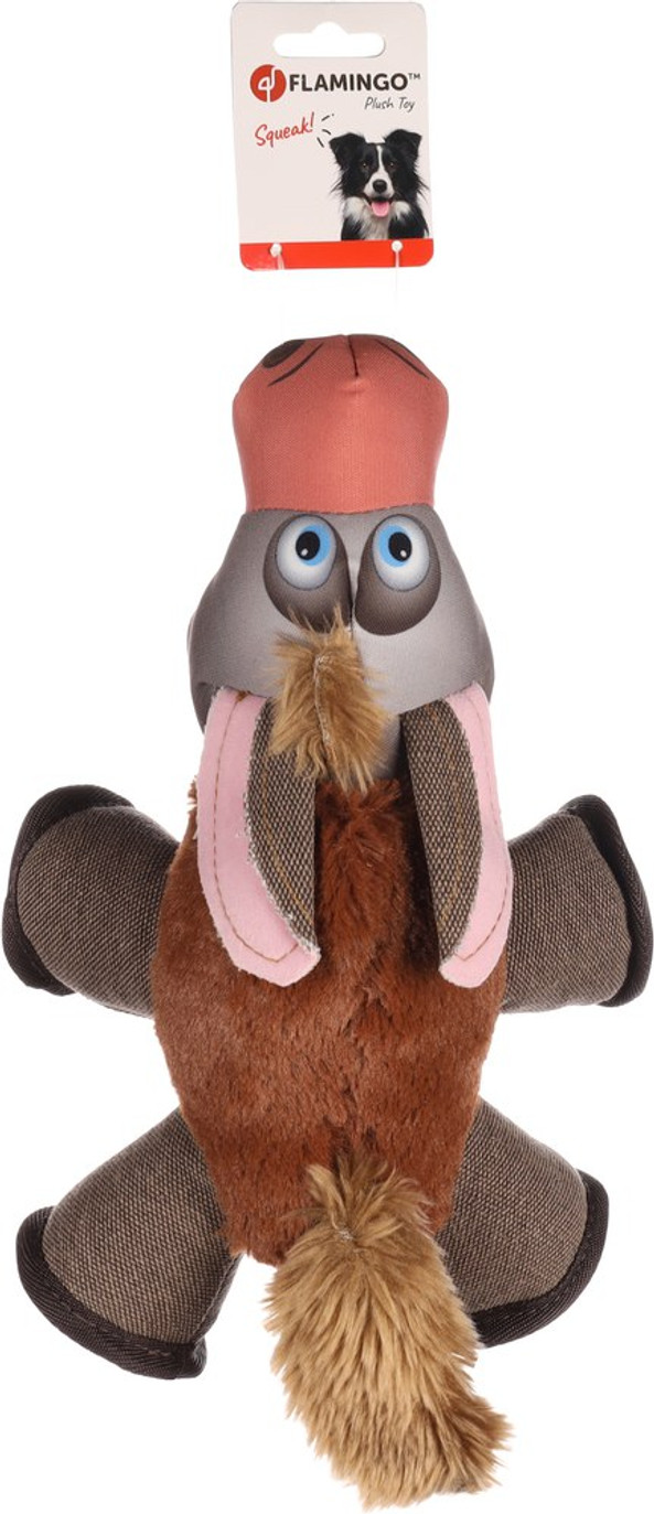 Flamingo f-522353 - Layis Squeaky Brown Horse Plush Toy for Dogs