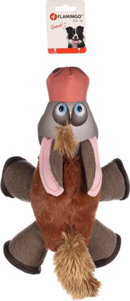 Flamingo f-522353 - Layis Squeaky Brown Horse Plush Toy for Dogs