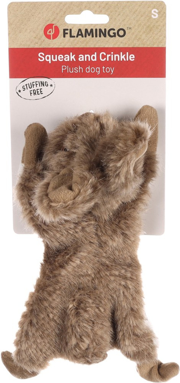 Flamingo f-522512 - Plush Squeaky Rabbit Toy for Small Dogs