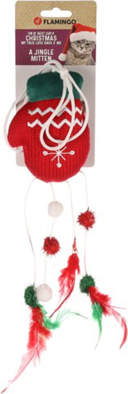 Flamingo f-561415 - Gant de Jeu Festif pour Chat Mixxa