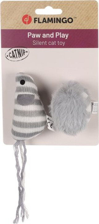 Flamingo f-561457 - Jouet Souris avec balle