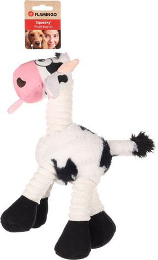 Flamingo f-522744 - Jouet Peluche Vache Siffleur pour Animaux