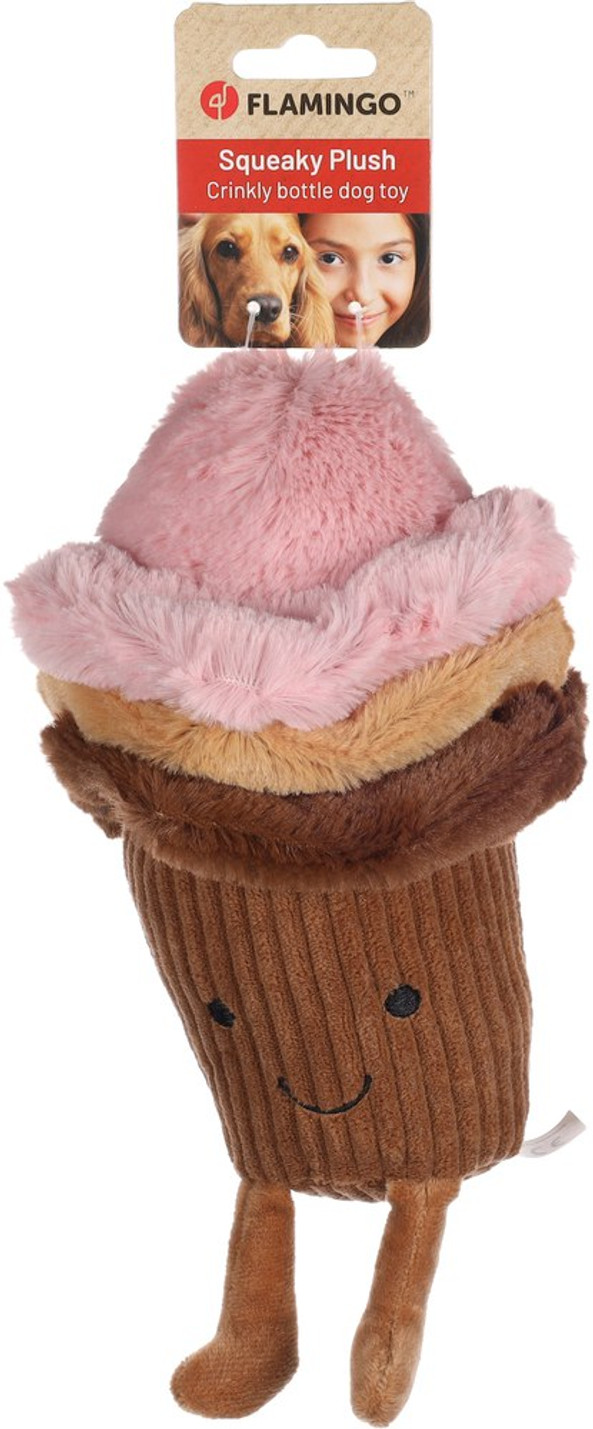 Flamingo f-522740 - Plush Pet Toy with Surprise Sounds