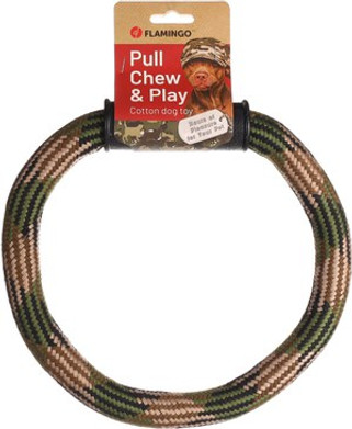 Flamingo f-522737 - Jouet Anneau Cordon Camouflage