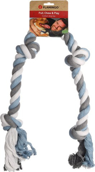 Flamingo f-522712 - Jouet Cordon avec 4 noeuds