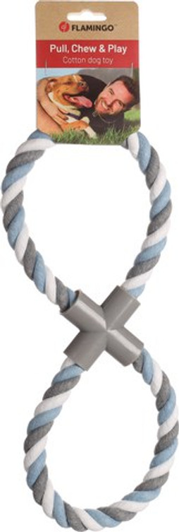 Flamingo f-522715 - Jouet Forme en 8 Corde à tirer