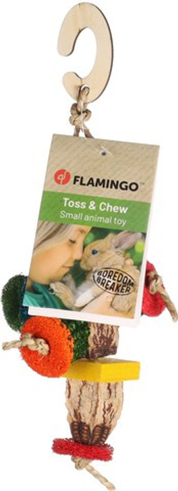 Flamingo f-210398 - Jouet Naturel pour Dents Saines et Courtes