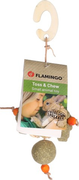 Flamingo f-210396 - Jouet Naturel pour Grignotage et Santé Dentaire