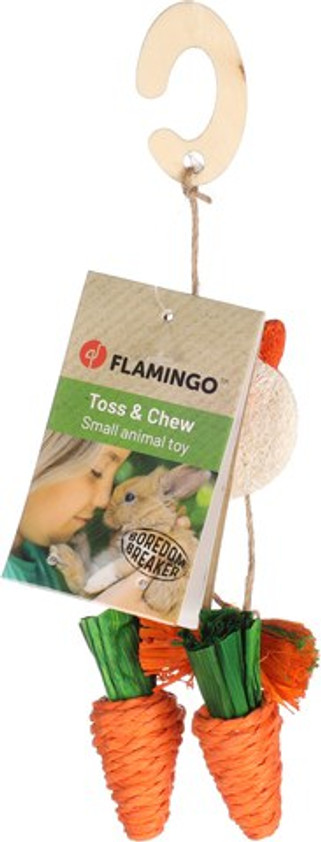 Flamingo f-210392 - Jouet à Mâcher Naturel pour Dents Saines