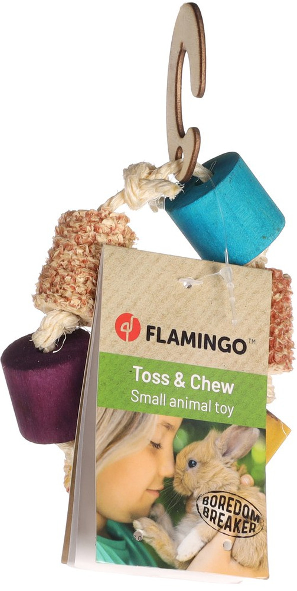 Flamingo f-210407 - Nibble & Gnaw Rodent Snack Toy