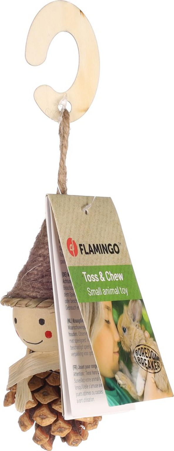 Flamingo f-210405 - Natural Chew Toy for Healthy Teeth and Fun