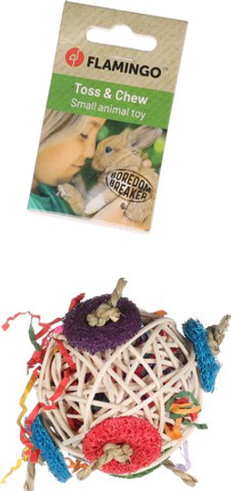 Flamingo f-210399 - Natural Nibble Toy for Healthy Teeth