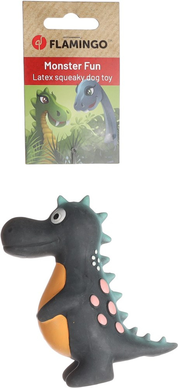 Flamingo f-522777 - Jouet Dinosaure Puga en Latex avec Sifflet