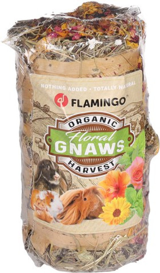 Flamingo f-210411 - Friandises Rouleau de foin avec des fleurs